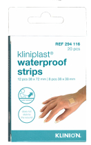 Kliniplast veekindel plaaster,  kaks erinevat suurust N20